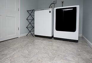 Basement subfloor matting and basement carpeting in Long Island