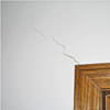 wall cracks along a doorway in a West Babylon home.