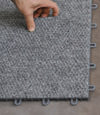 Interlocking carpeted floor tiles available in Bay Shore, Long Island
