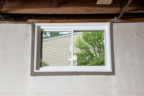 Repaired waterproofed basement window leak in Smithtown